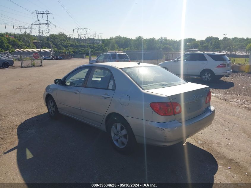 2004 Toyota Corolla Le VIN: 2T1BR32E64C183280 Lot: 39534625