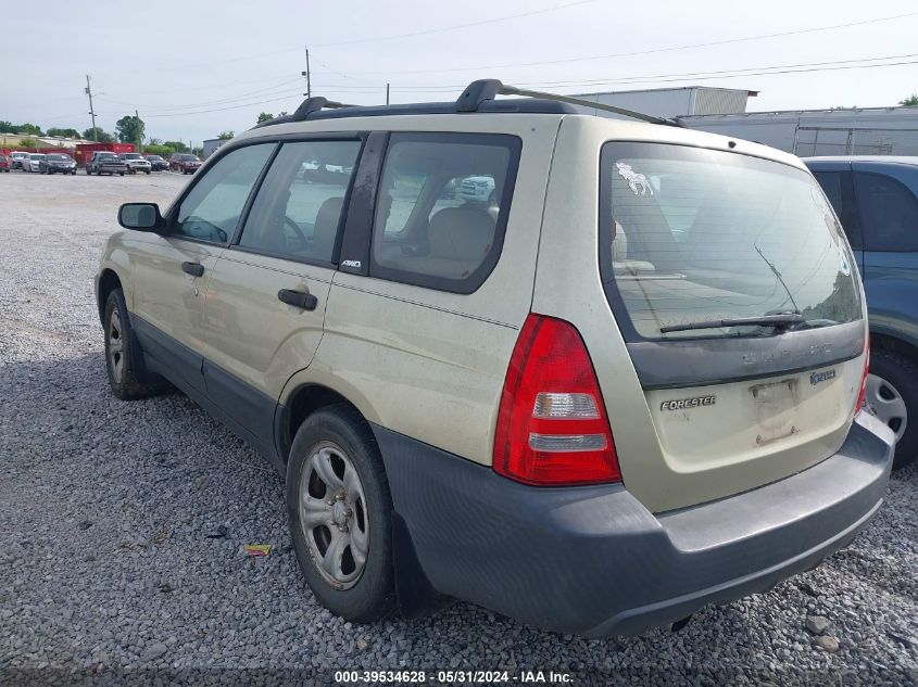 2004 Subaru Forester 2.5X VIN: JF1SG63694H743938 Lot: 39534628