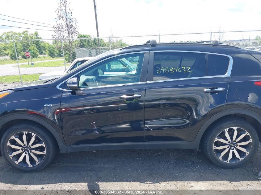 2019 Kia Sportage Ex VIN: KNDPNCACXK7531503 Lot: 39534632