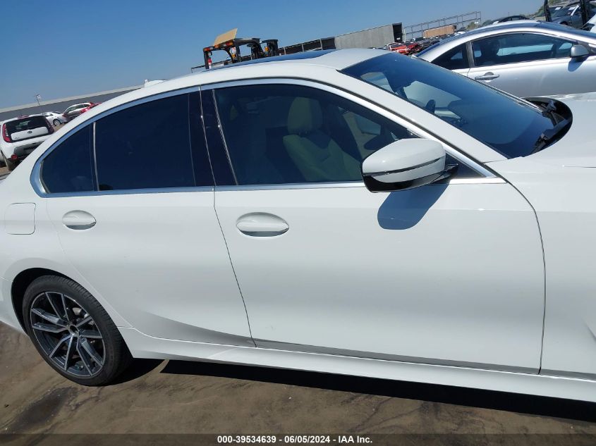 2020 BMW 330I xDrive VIN: 3MW5R7J08L8B07338 Lot: 39534639