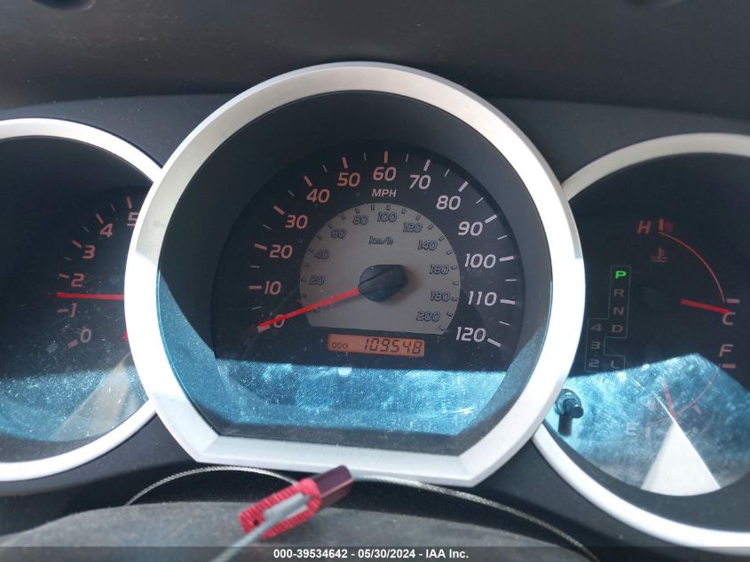 2007 Toyota Tacoma Access Cab VIN: 5TEUU42N37Z450998 Lot: 39534642