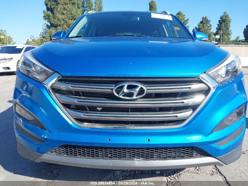 2017 Hyundai Tucson Sport VIN: KM8J33A2XHU387766 Lot: 39534654
