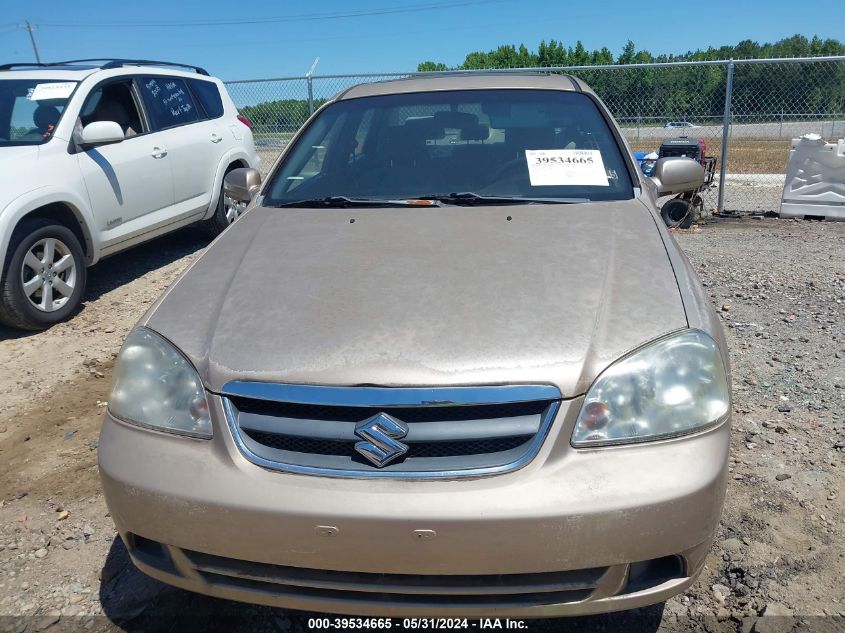 2007 Suzuki Forenza Convenience VIN: KL5JD56ZX7K599280 Lot: 39534665