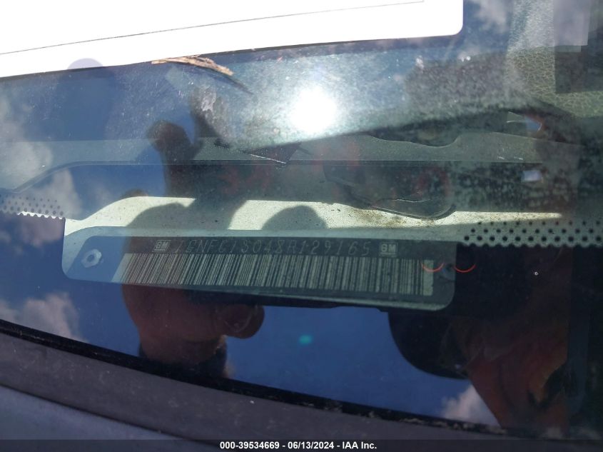 2008 Chevrolet Tahoe Lt VIN: 1GNFC13048R129165 Lot: 39534669