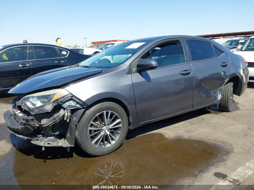 2016 Toyota Corolla Le Plus VIN: 5YFBURHE1GP523819 Lot: 39534675