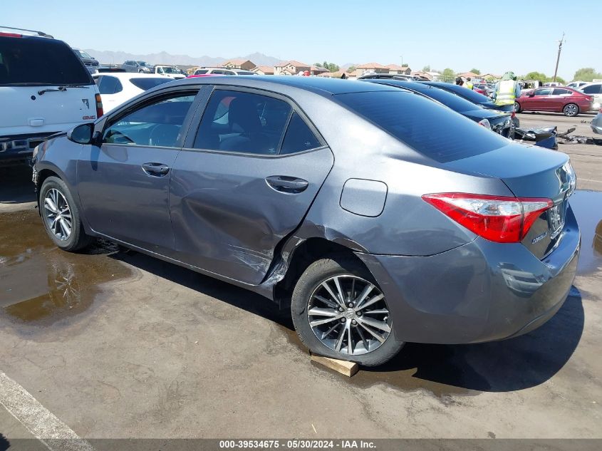 2016 Toyota Corolla Le Plus VIN: 5YFBURHE1GP523819 Lot: 39534675