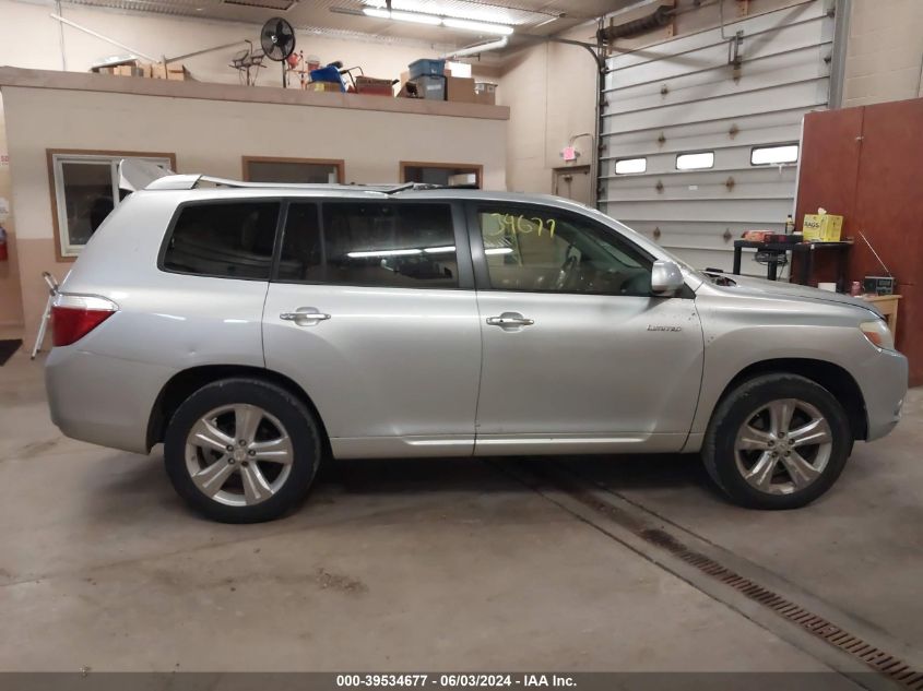 2008 Toyota Highlander Limited VIN: JTEES42A682055464 Lot: 39534677