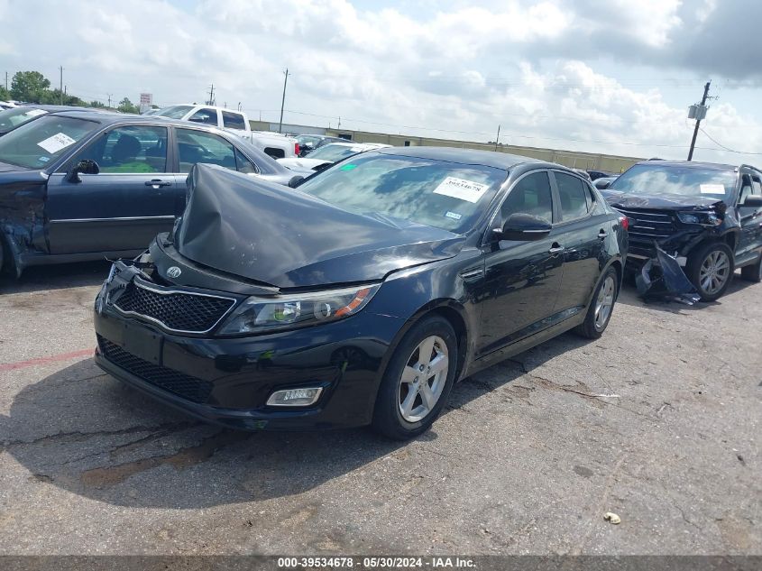 2015 Kia Optima Lx VIN: KNAGM4A74F5655258 Lot: 39534678