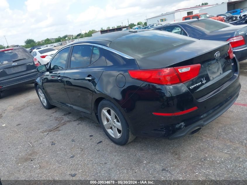 2015 Kia Optima Lx VIN: KNAGM4A74F5655258 Lot: 39534678