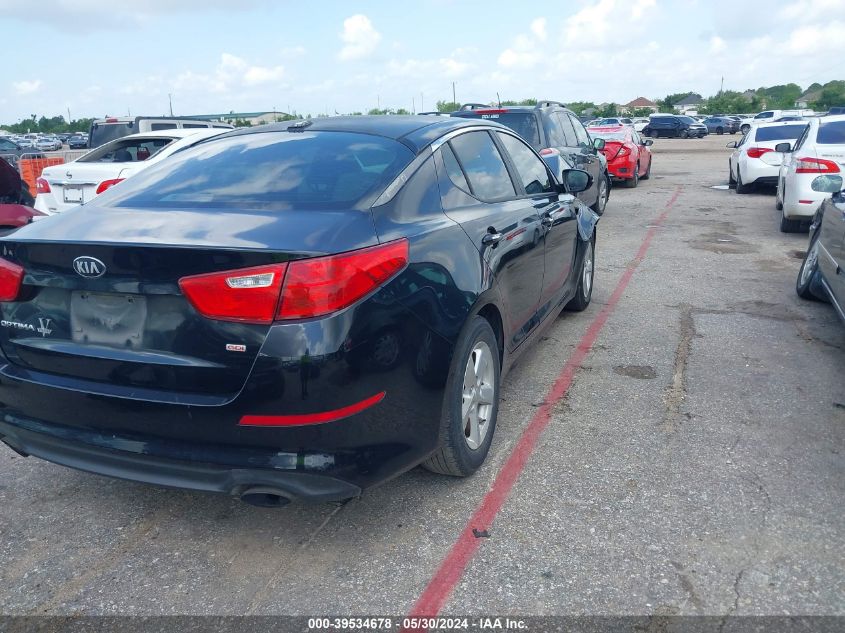 2015 Kia Optima Lx VIN: KNAGM4A74F5655258 Lot: 39534678