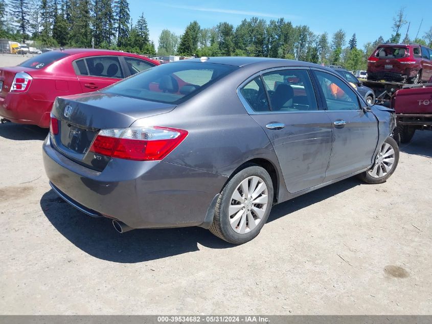 2014 Honda Accord Ex-L V-6 VIN: 1HGCR3F84EA005027 Lot: 39534682