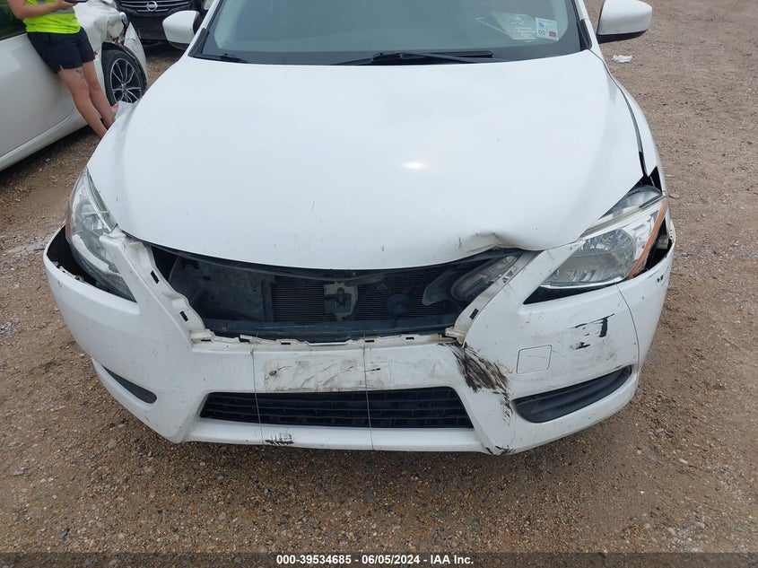 2015 Nissan Sentra S VIN: 3N1AB7AP3FY283143 Lot: 39534685