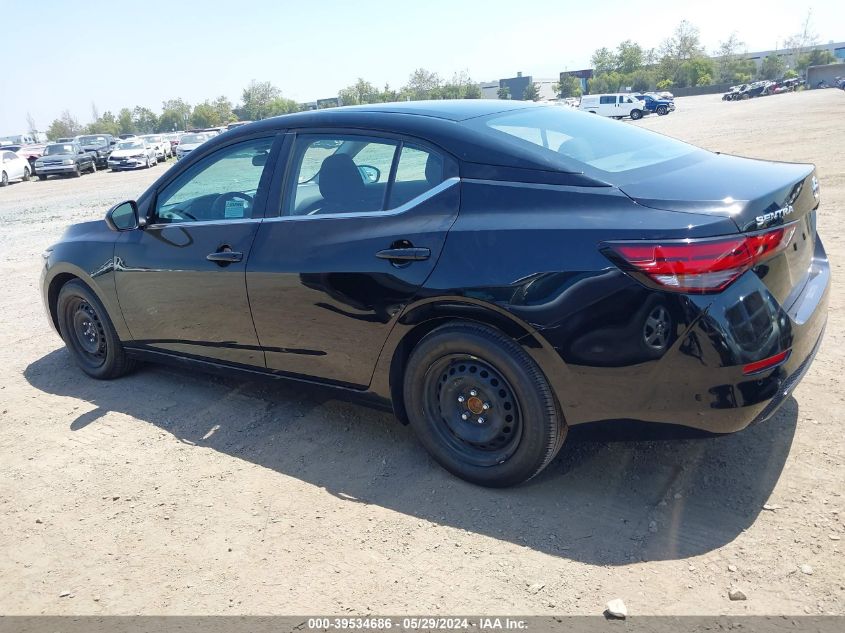 2023 Nissan Sentra S Xtronic Cvt VIN: 3N1AB8BV9PY308745 Lot: 39534686