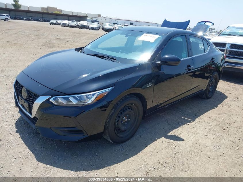 2023 Nissan Sentra S Xtronic Cvt VIN: 3N1AB8BV9PY308745 Lot: 39534686