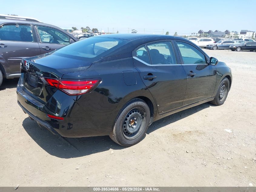 2023 Nissan Sentra S Xtronic Cvt VIN: 3N1AB8BV9PY308745 Lot: 39534686