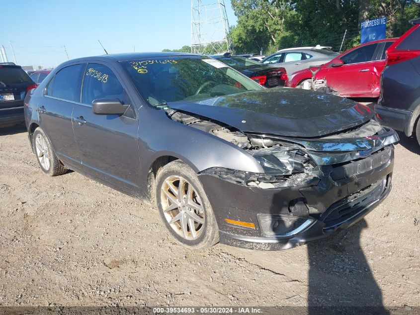 2010 Ford Fusion Sel VIN: 3FAHP0JA6AR267284 Lot: 39534693
