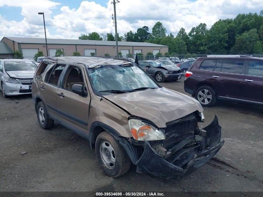 2004 Honda Cr-V Lx VIN: SHSRD68414U203937 Lot: 39534698