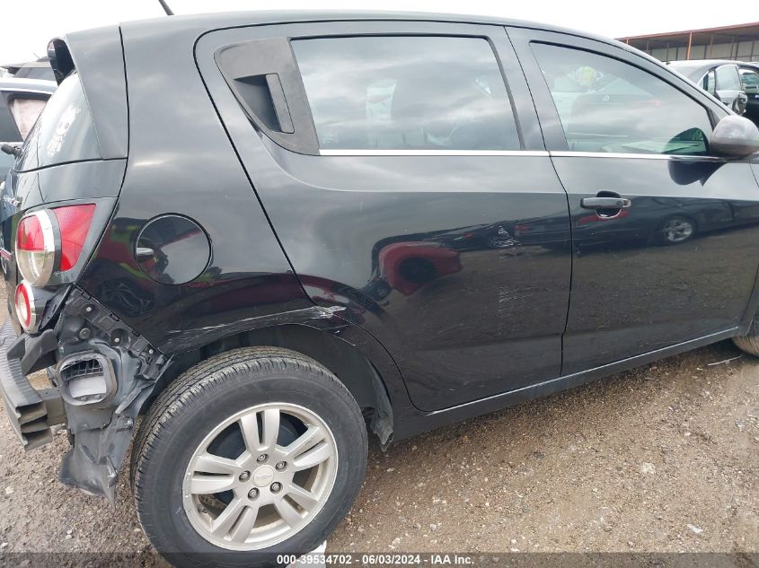 2014 Chevrolet Sonic Lt Auto VIN: 1G1JC6SB1E4174293 Lot: 39534702