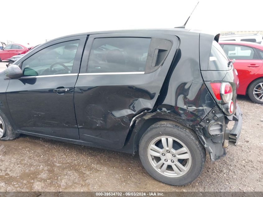 2014 Chevrolet Sonic Lt Auto VIN: 1G1JC6SB1E4174293 Lot: 39534702