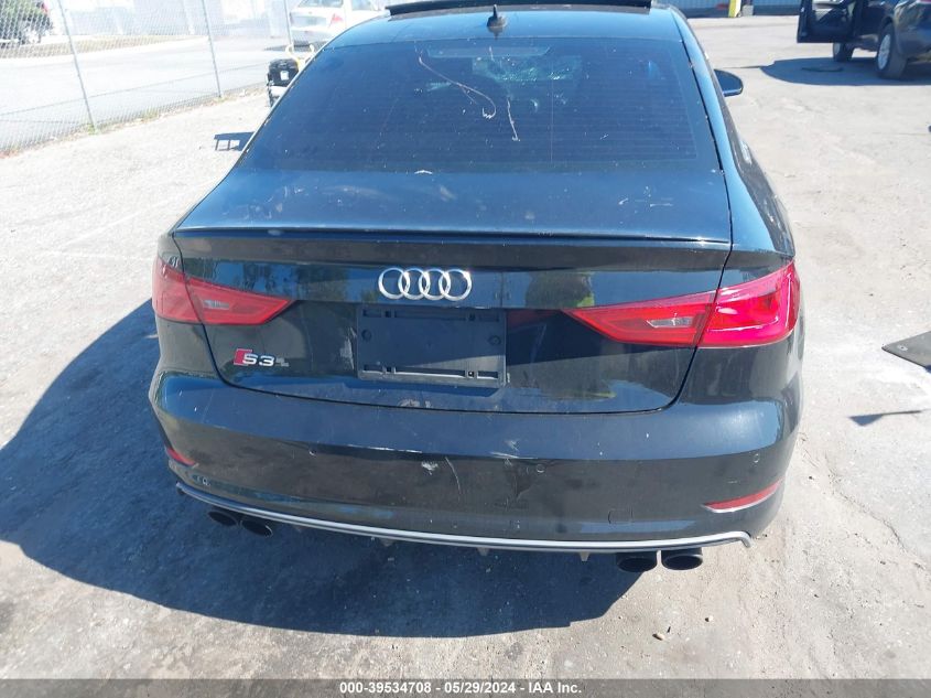 2015 Audi S3 2.0T Premium Plus VIN: WAUFFGFF9F1103317 Lot: 39534708