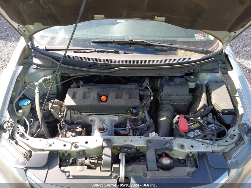 2012 Honda Civic Ex VIN: 19XFB2F88CE306159 Lot: 39534714