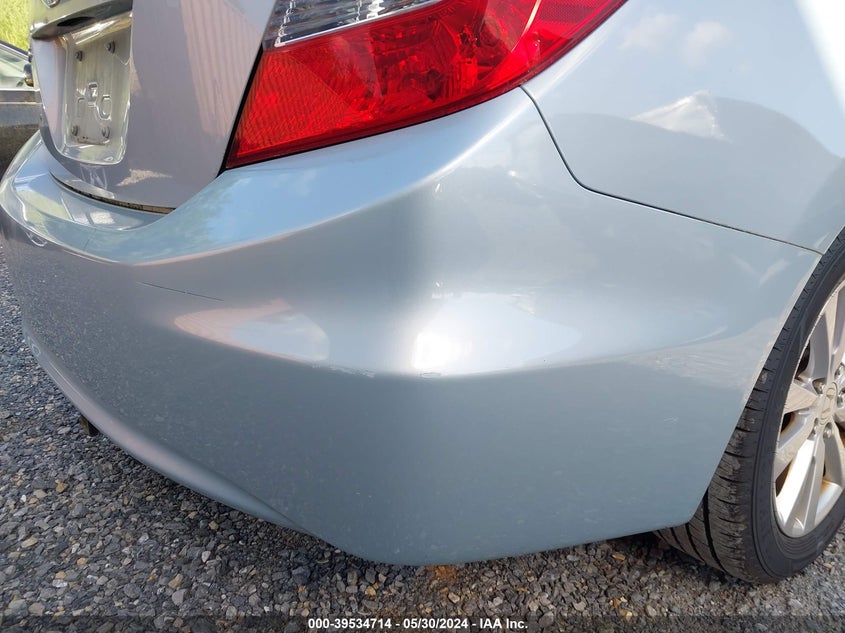 2012 Honda Civic Ex VIN: 19XFB2F88CE306159 Lot: 39534714