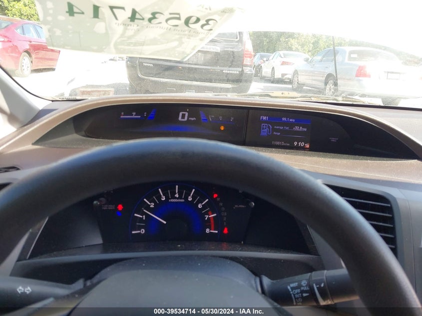 2012 Honda Civic Ex VIN: 19XFB2F88CE306159 Lot: 39534714