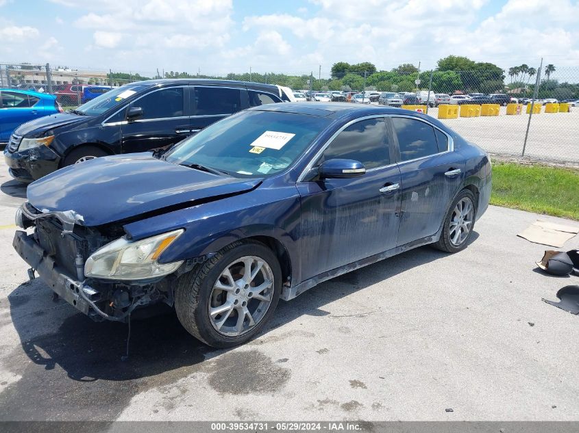 2012 Nissan Maxima 3.5 Sv VIN: 1N4AA5AP9CC825893 Lot: 39534731