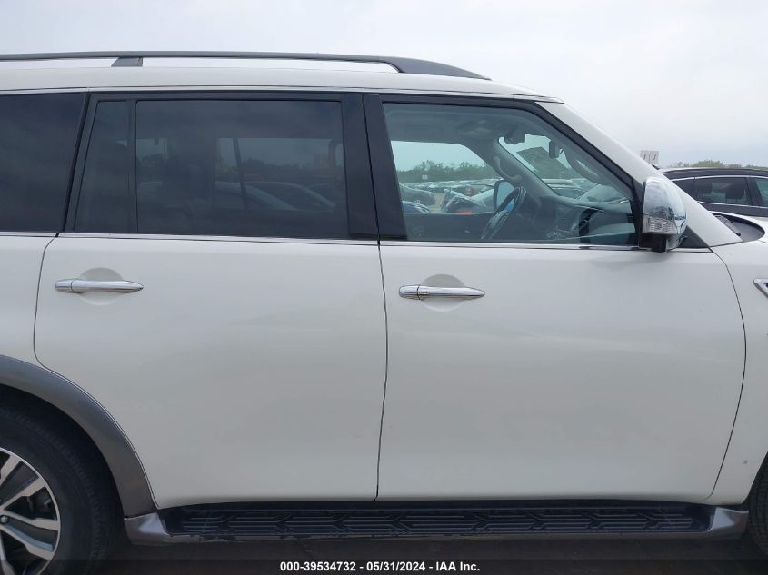 2019 Nissan Armada Sl VIN: JN8AY2ND0K9085834 Lot: 39534732