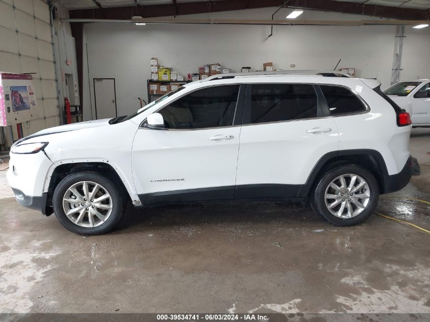 2015 Jeep Cherokee Limited VIN: 1C4PJMDS6FW652920 Lot: 39534741