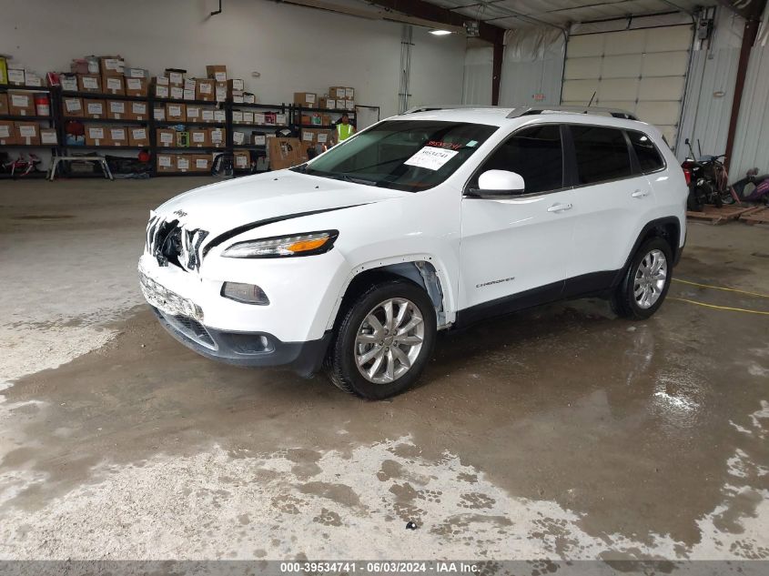 2015 Jeep Cherokee Limited VIN: 1C4PJMDS6FW652920 Lot: 39534741