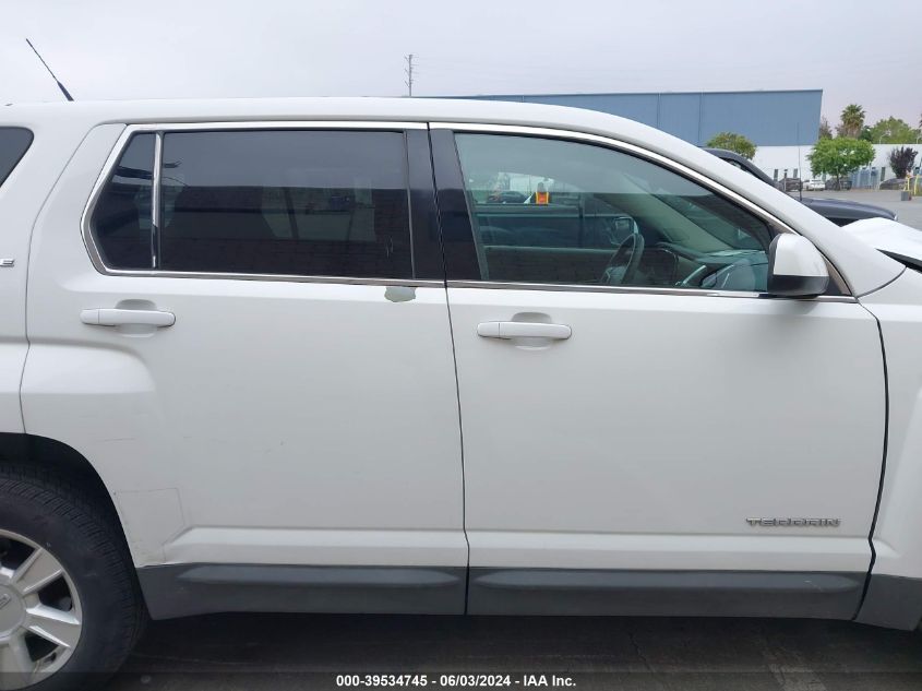 2012 GMC Terrain Sle-1 VIN: 2GKALMEKXC6374872 Lot: 39534745