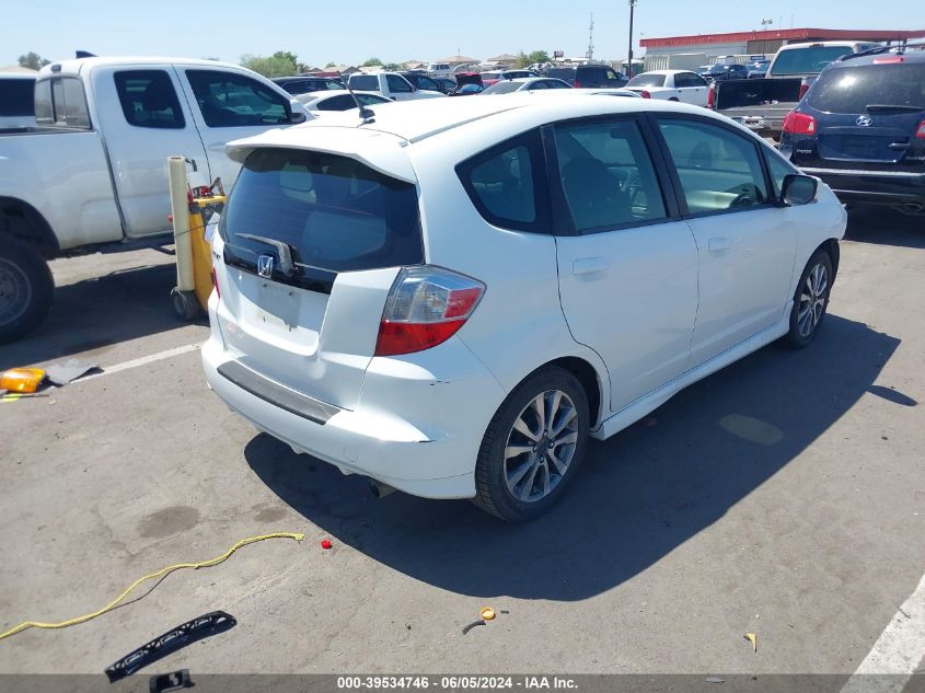 2012 Honda Fit Sport VIN: JHMGE8H59CC000613 Lot: 39534746