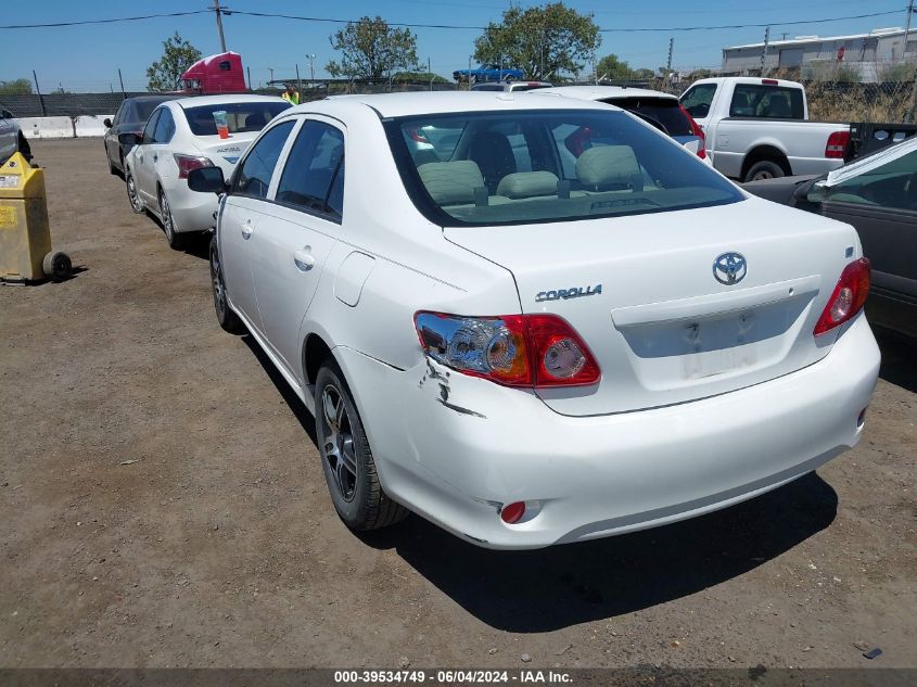 2009 Toyota Corolla Le VIN: JTDBL40E39J035447 Lot: 39534749