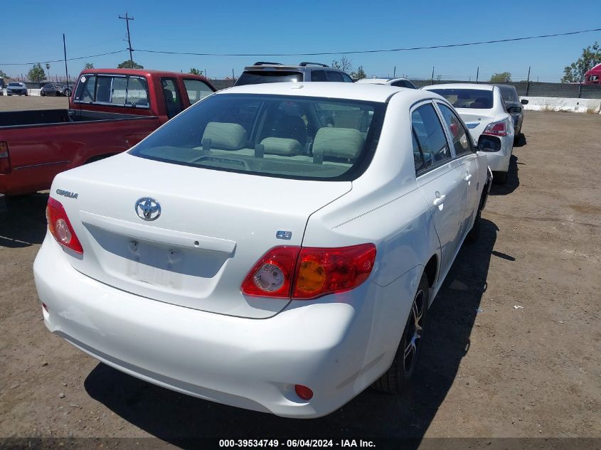 2009 Toyota Corolla Le VIN: JTDBL40E39J035447 Lot: 39534749