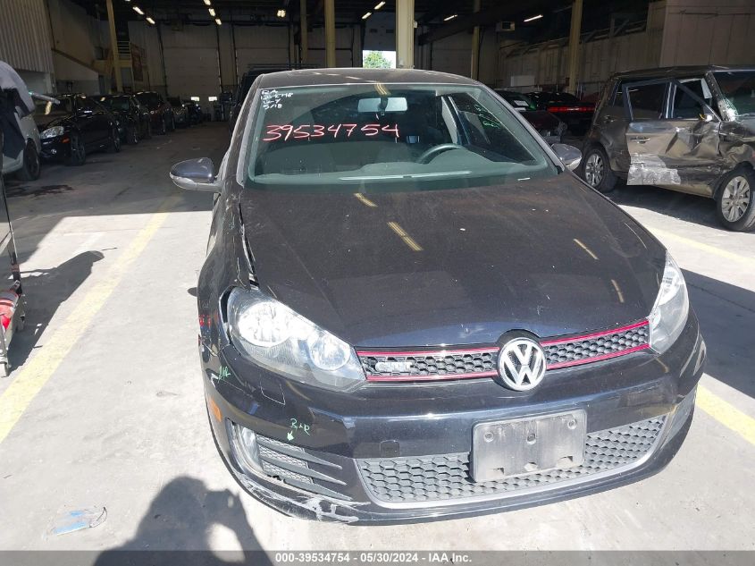 2010 Volkswagen Gti 2-Door VIN: WVWFD7AJ2AW296801 Lot: 39534754