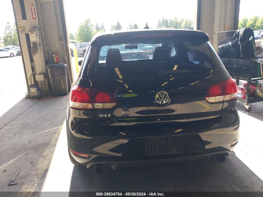 2010 Volkswagen Gti 2-Door VIN: WVWFD7AJ2AW296801 Lot: 39534754