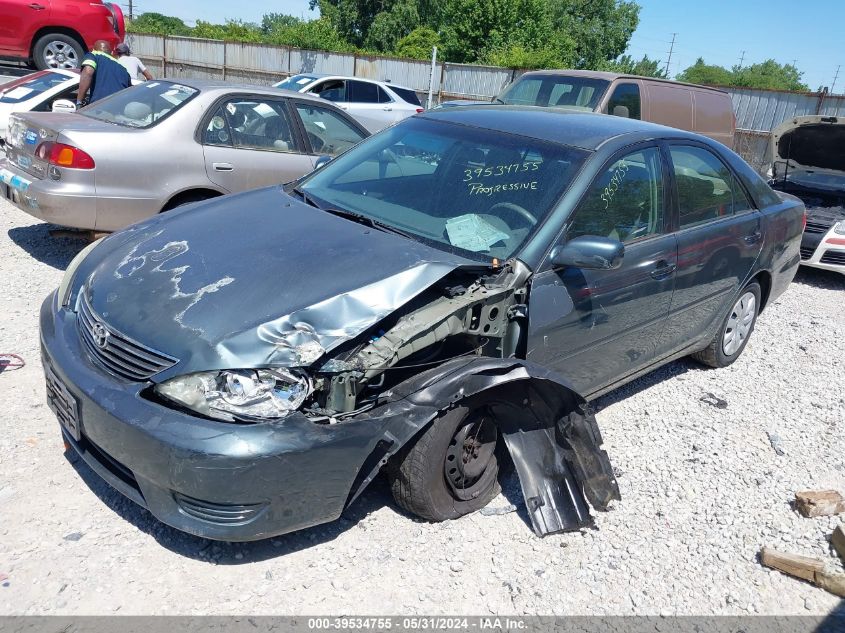 2005 Toyota Camry Le/Xle/Se VIN: 4T1BE30K85U001535 Lot: 39534755