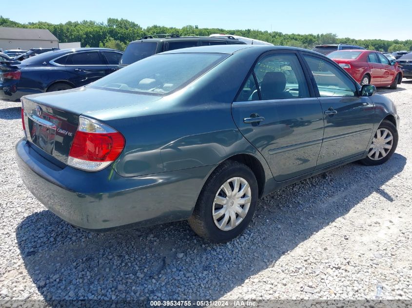 2005 Toyota Camry Le/Xle/Se VIN: 4T1BE30K85U001535 Lot: 39534755