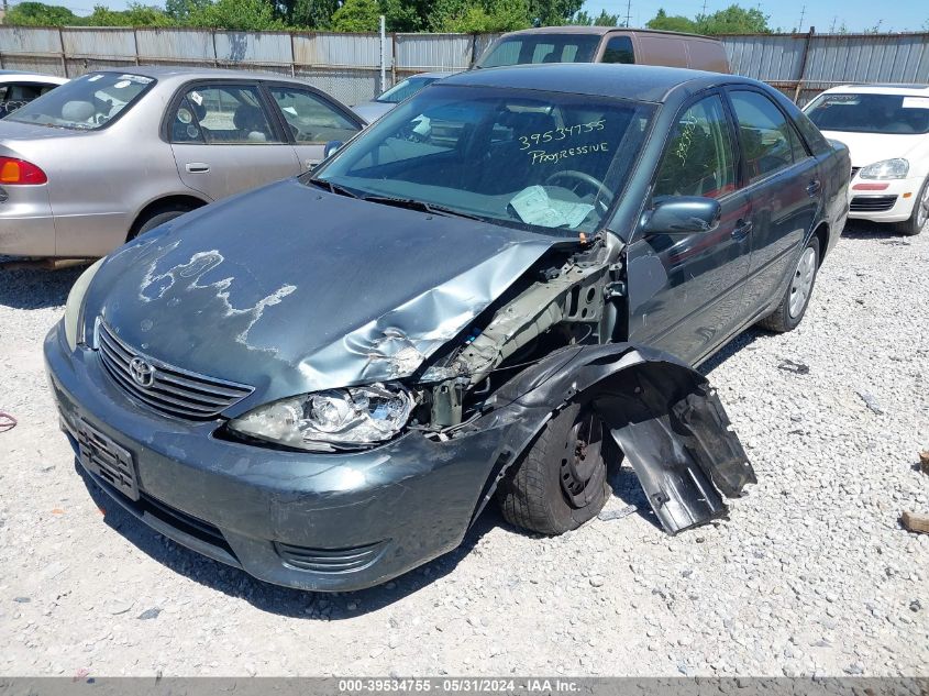 2005 Toyota Camry Le/Xle/Se VIN: 4T1BE30K85U001535 Lot: 39534755