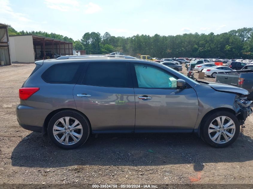 2018 Nissan Pathfinder Sl VIN: 5N1DR2MN1JC602023 Lot: 39534758