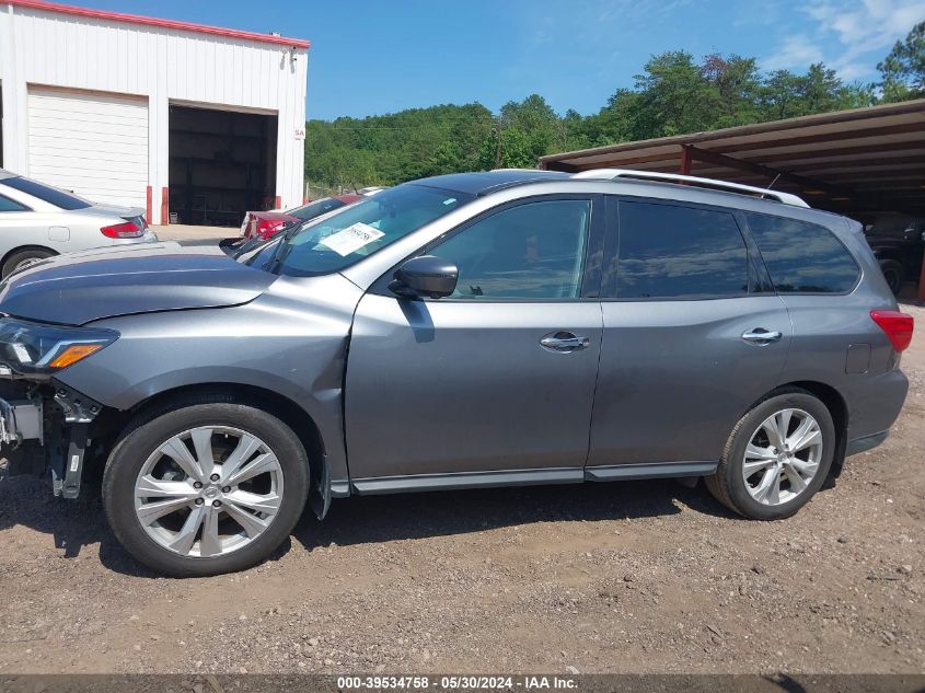 2018 Nissan Pathfinder Sl VIN: 5N1DR2MN1JC602023 Lot: 39534758