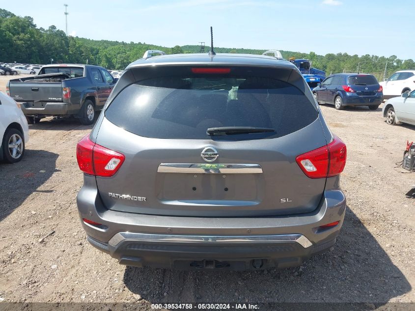 2018 Nissan Pathfinder Sl VIN: 5N1DR2MN1JC602023 Lot: 39534758