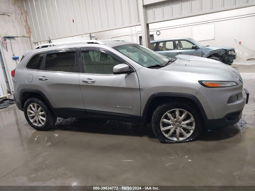 2015 Jeep Cherokee Limited VIN: 1C4PJMDB1FW501127 Lot: 39534772