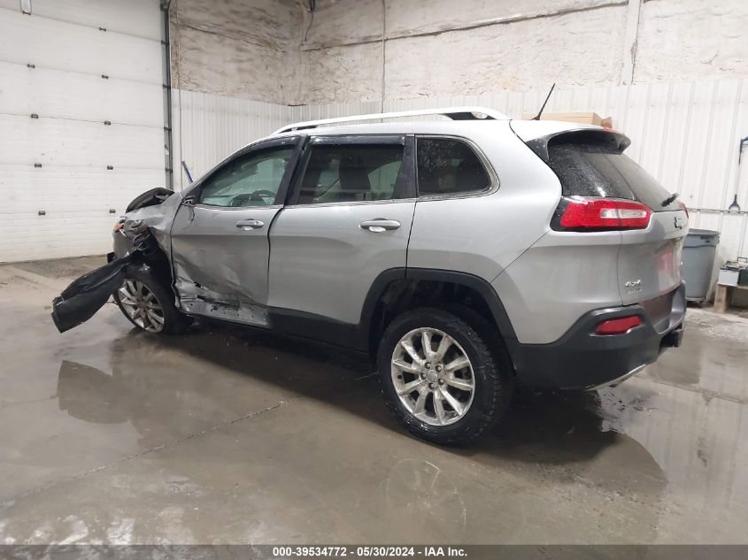 2015 Jeep Cherokee Limited VIN: 1C4PJMDB1FW501127 Lot: 39534772