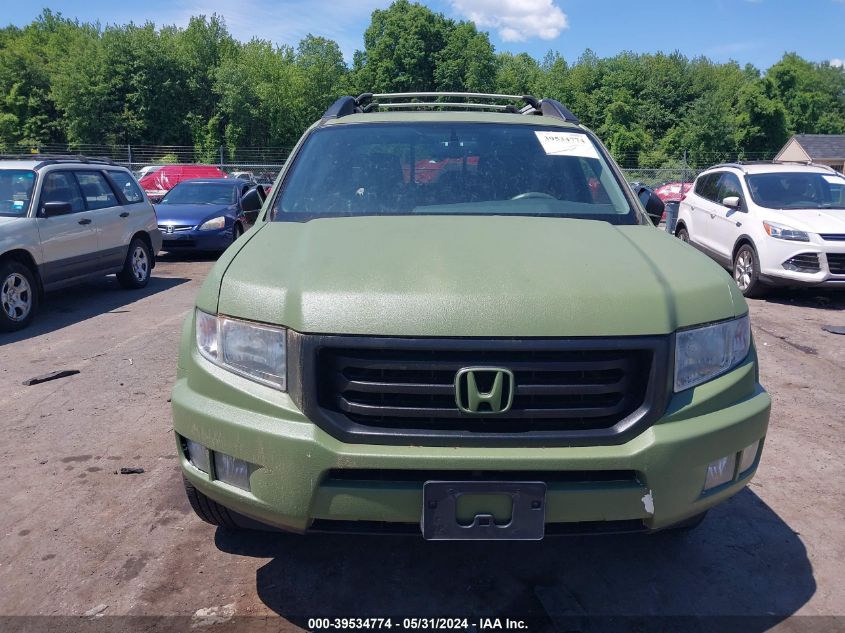 2014 Honda Ridgeline Rtl VIN: 5FPYK1F52EB010292 Lot: 39534774