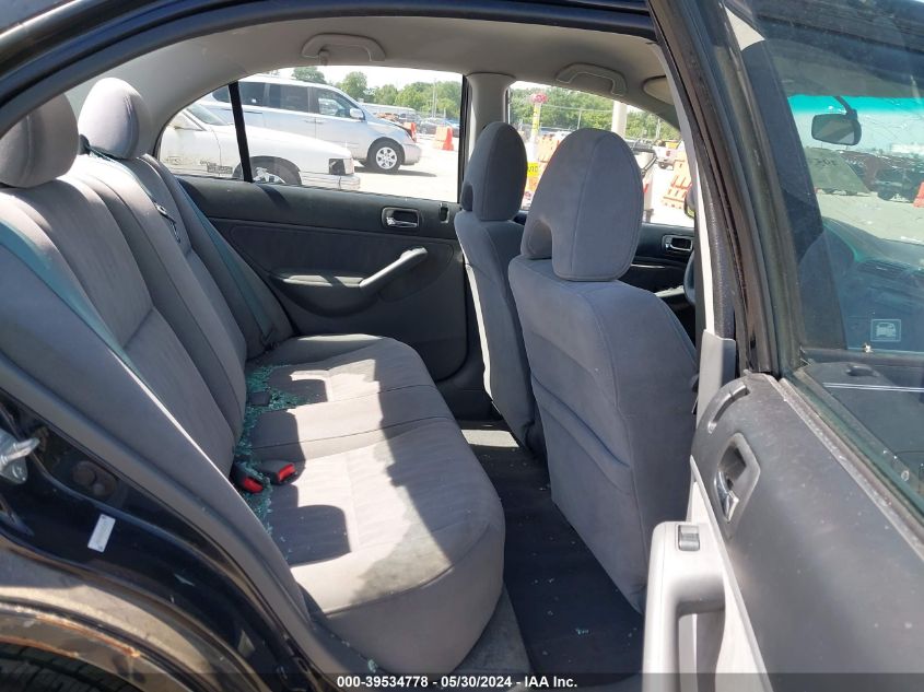 2003 Honda Civic Lx VIN: 1HGES165X3L017479 Lot: 39534778