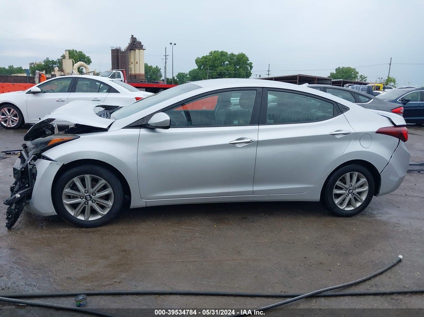 2014 Hyundai Elantra Se VIN: KMHDH4AE7EU040258 Lot: 39534784