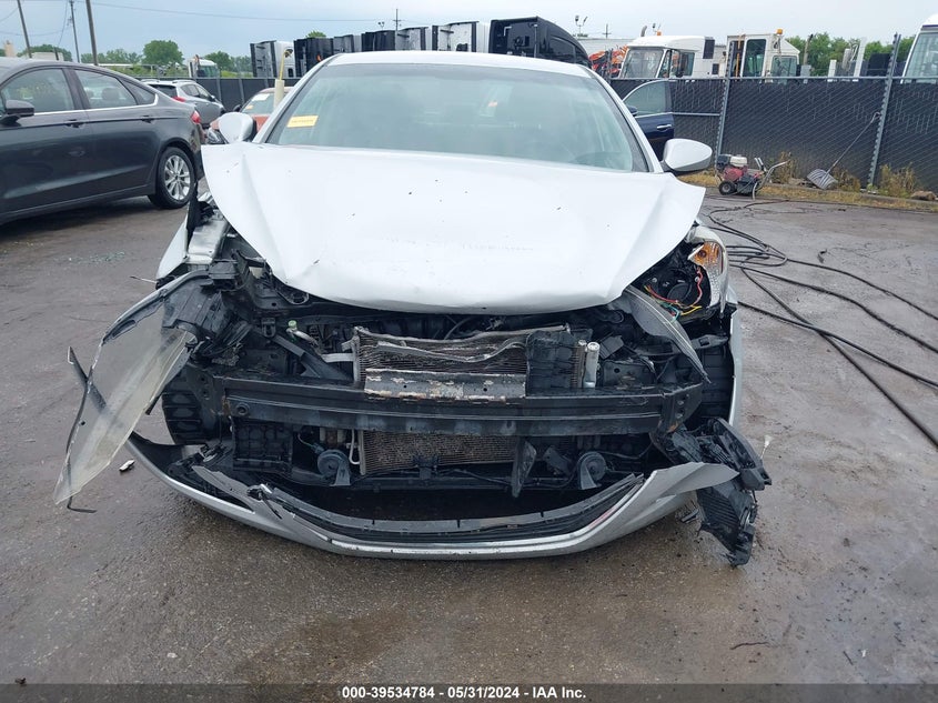 2014 Hyundai Elantra Se VIN: KMHDH4AE7EU040258 Lot: 39534784