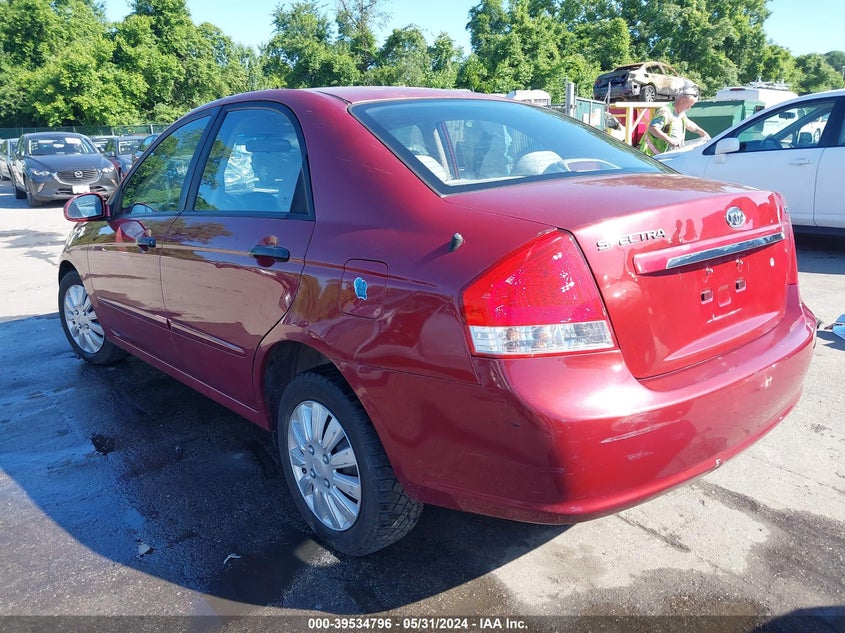 2009 Kia Spectra Ex VIN: KNAFE221X95666213 Lot: 39534796